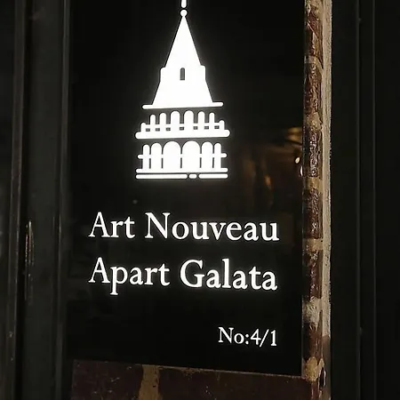 Art Nouveau Galata Lägenhetshotell Istanbul