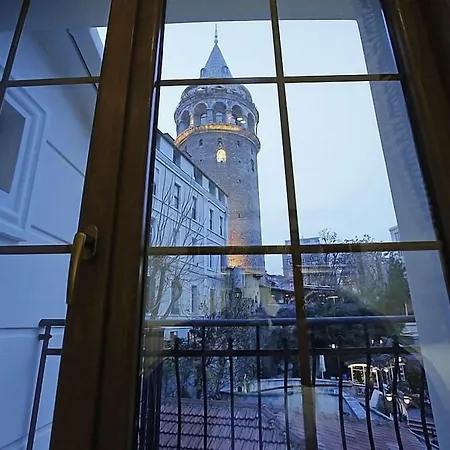 Art Nouveau Galata Lägenhetshotell Istanbul